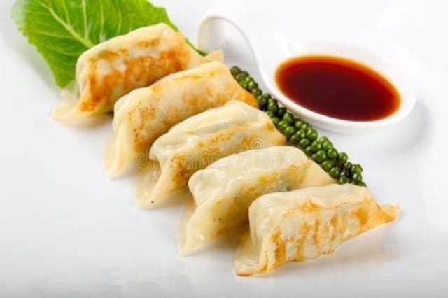 Pork Gyoza.
