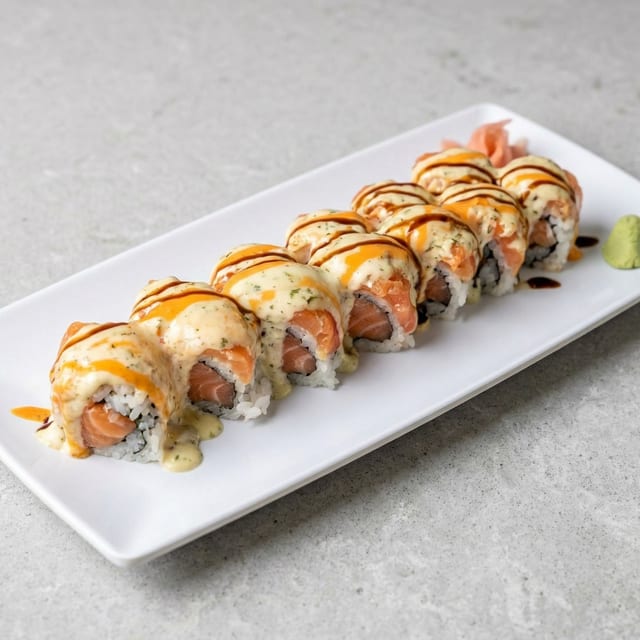 Rainbow Special Sushi.